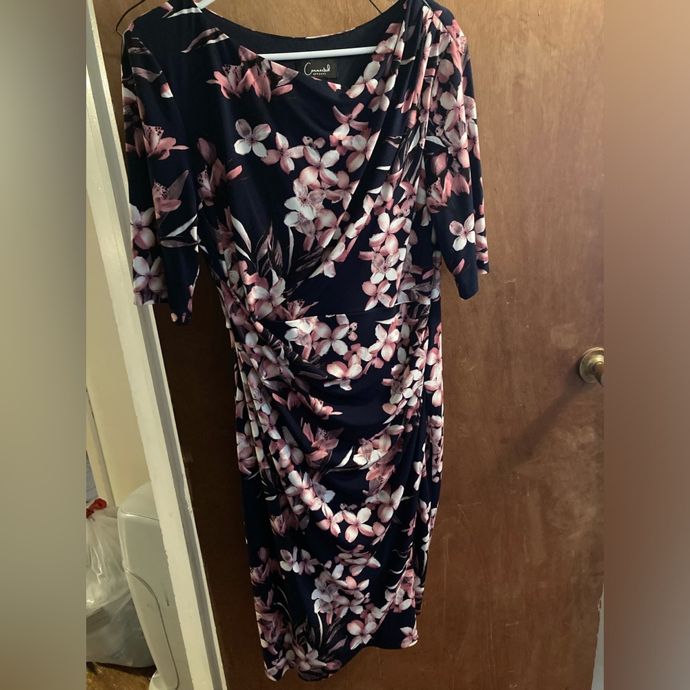 Connected Apparel Dress, size 12, floral
